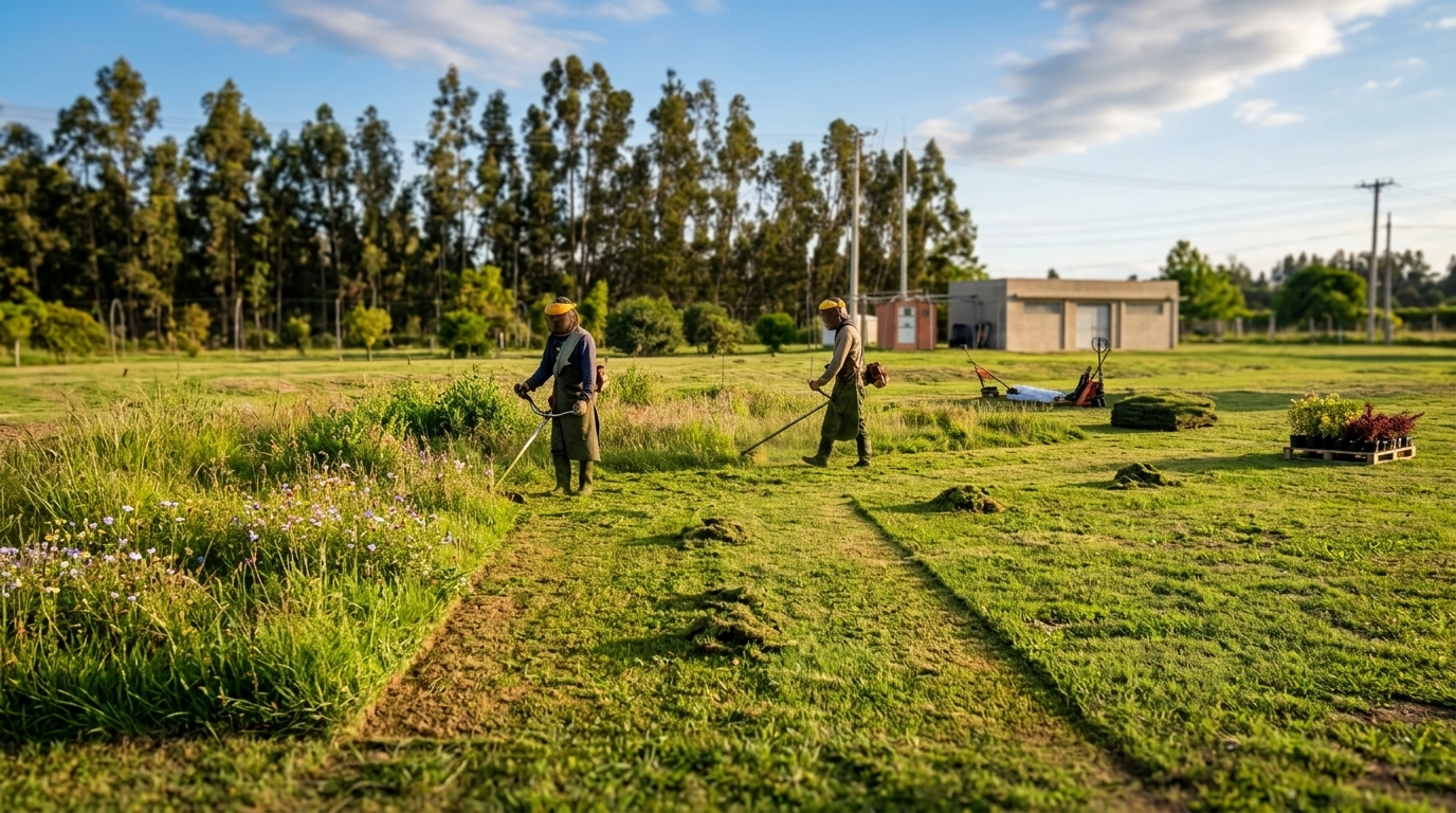 Jardinería y mantenimiento de zonas verdes